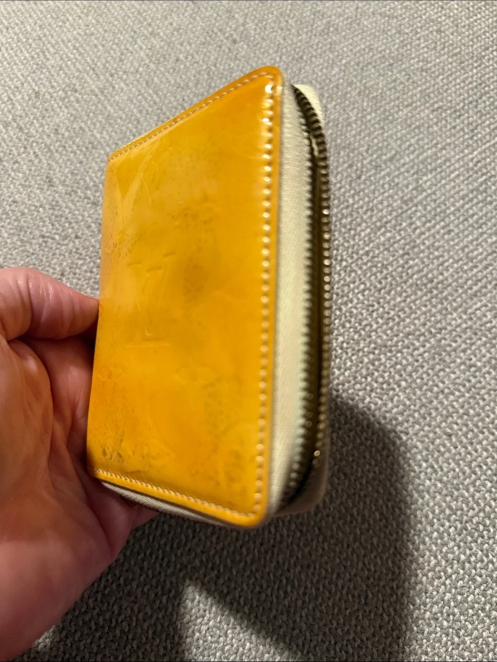 Louis Vuitton Vernis authentic zippy compact wallet BJ0959